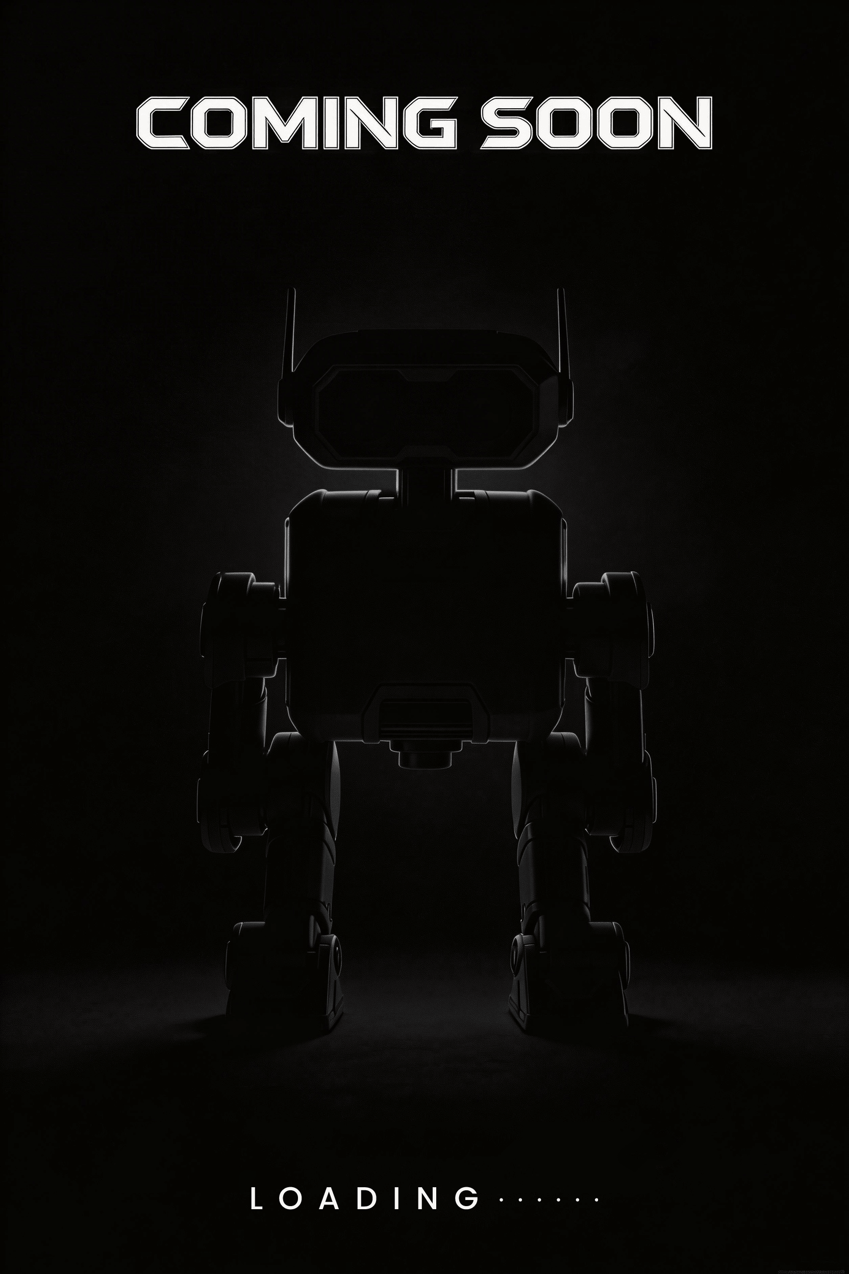 Origin 双足机器人剪影图